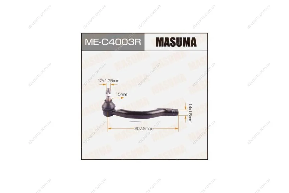 Наконечник рулевой (ME-C4003R) MASUMA MEC4003R (фото 1)