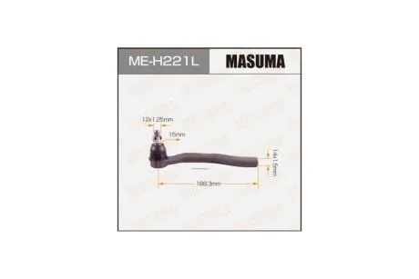 Наконечник кермовий Honda CIVIC 06- (MEH221L) MASUMA 'MEH221L