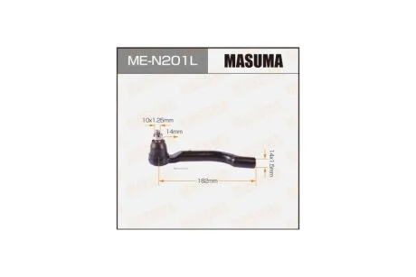 Наконечник кермовий (ME-N201L) MASUMA MEN201L