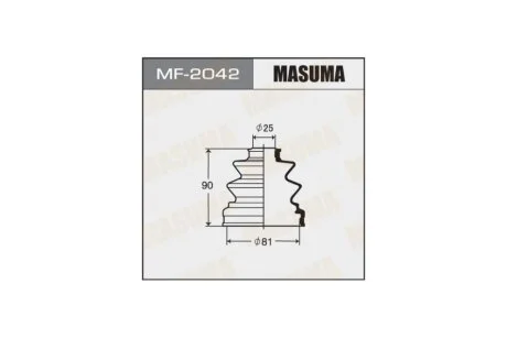 Пыльник ШРУСа внутреннего Mitsubishi L 200 (05-), Pajero (-06) (MF-2042) MASUMA MF2042
