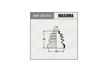 Пыльник ШРУСа наружного Mazda 6 (-03)/ Toyota RAV 4 (-00) (MF-2070) MASUMA MF2070