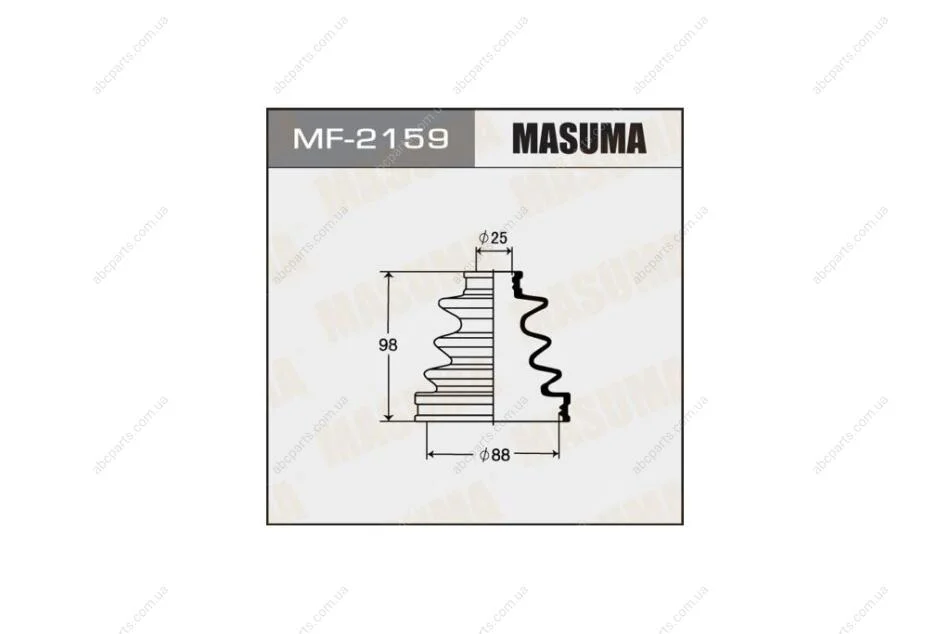 Пильовик ШРКШ (MF-2159) MASUMA MF2159 (фото 1)