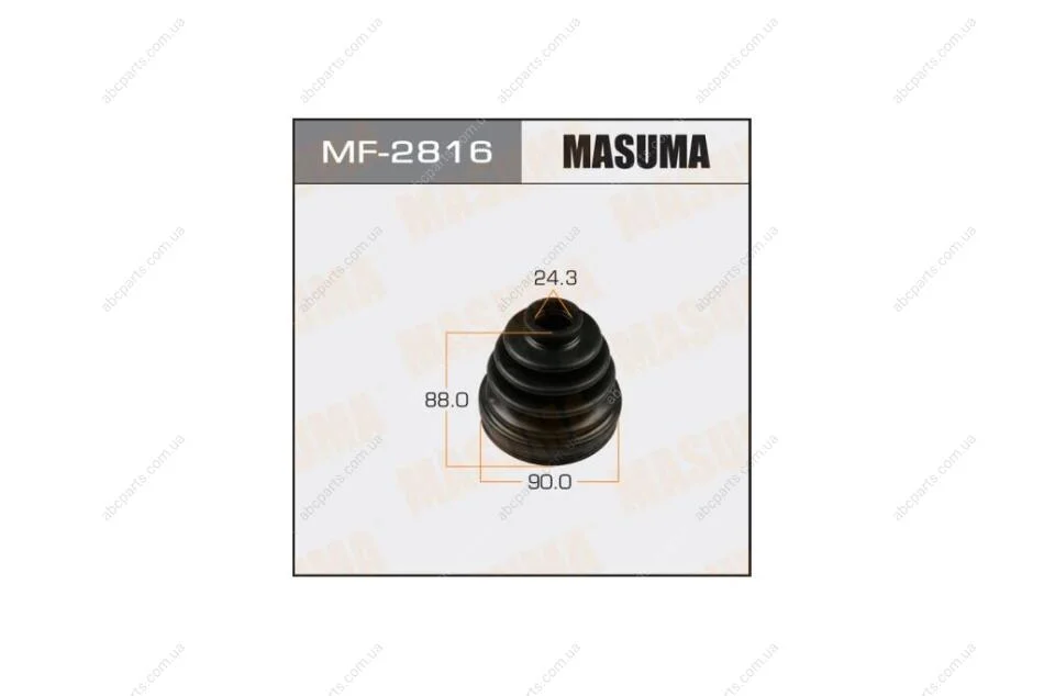 Пильовик ШРКШ внутрішній Nissan Murano (04-08), Primera (01-05), Teana (03-08), X-Trail (00-07) (MF-2816) MASUMA MF2816 (фото 1)