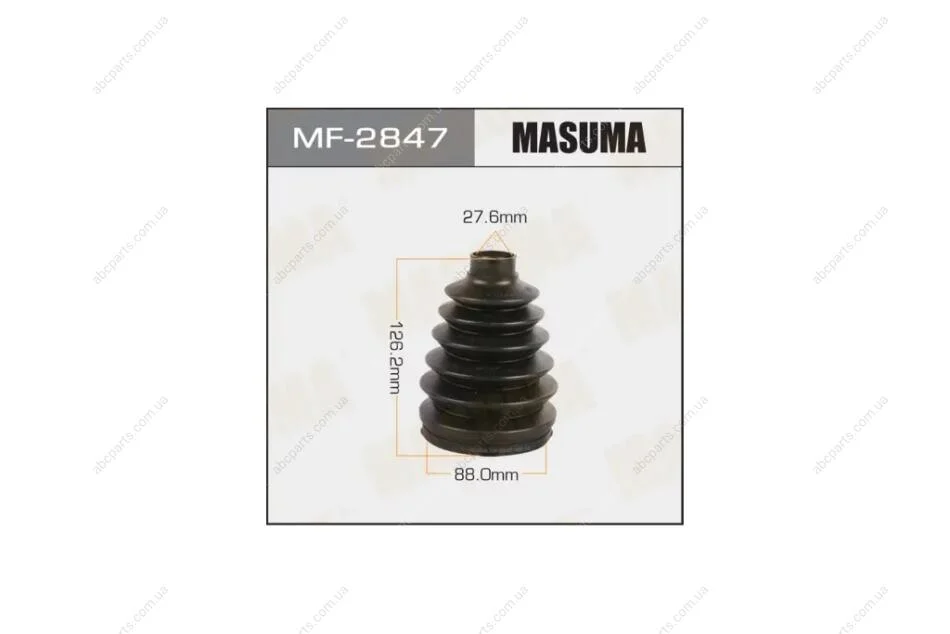 Пыльник ШРУСа (пластик) + спецхомут MITSUBISHI Pajero Sport  2010 (MF-2847) MASUMA MF2847 (фото 1)