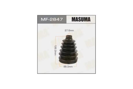 Пыльник ШРУСа (пластик) + спецхомут MITSUBISHI Pajero Sport  2010 (MF-2847) MASUMA MF2847