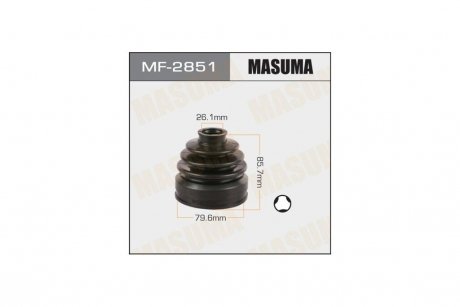 Пыльник ШРУСа (MF-2851) MASUMA MF2851