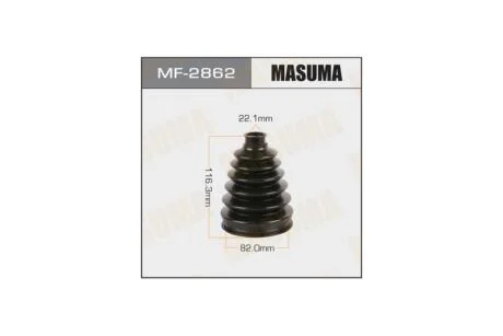 Пыльник ШРУСа (пластик) + спецхомут HONDA CIVIC VIII (MF-2862) MASUMA MF2862