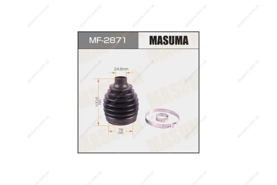 Пильовик ШРКШ (MF-2871) MASUMA MF2871 (фото 1)