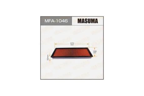 Фільтр повітряний (MFA-1046) MASUMA MFA1046