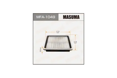 Фільтр повітряний Subaru Forester (07-), Impreza (07-), Legacy, Outback (03-), XV (11-) (MFA-1049) MASUMA MFA1049