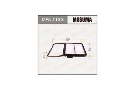 Фильтр воздушный TOYOTA PRIUS (_W3_) 1.8 Hybrid (ZVW3_) (09-14)/TOYOTA PRIUS (_W2_) 1.5 (NHW2_) (03-09) (MFA-1133) MASUMA MFA1133