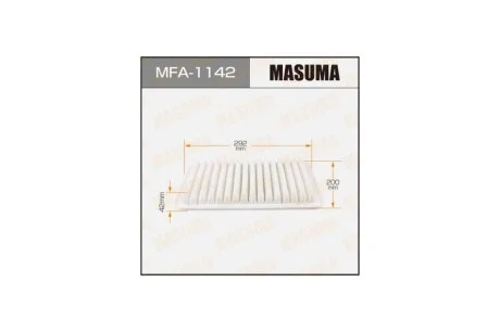 Фільтр повітряний Toyota Camry (06-18), Venza (09-16) (MFA-1142) MASUMA MFA1142