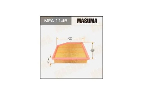 Фільтр повітряний (MFA-1145) MASUMA MFA1145