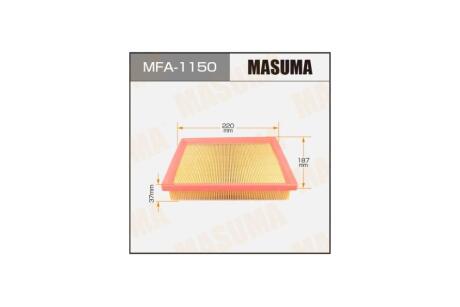 Фильтр воздушный A-1027 (MFA-1150) MASUMA MFA1150