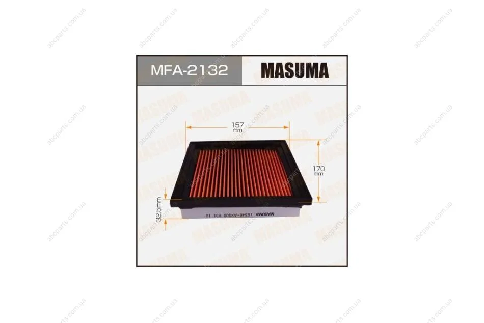 Фильтр воздушный (MFA-2132) MASUMA MFA2132 (фото 1)