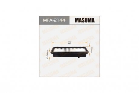 Фільтр повітряний MASUMA MFA2144