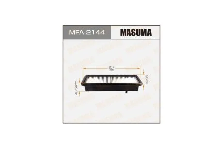 Фильтр воздушный (MFA-2144) MASUMA MFA2144