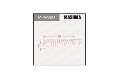 Фільтр повітряний A-197 (MFA-320) MASUMA MFA320