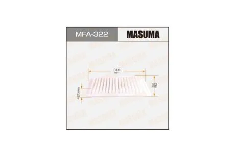 Фильтр воздушный A-199 (MFA-322) MASUMA MFA322