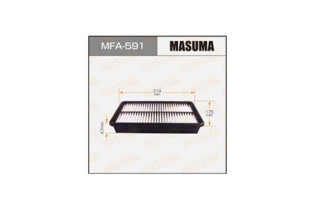 Фильтр воздушный A-468V (MFA-591) MASUMA MFA591