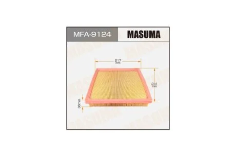 Фільтр повітряний Subaru Forester, XV (17-) (MFA-9124) MASUMA MFA9124