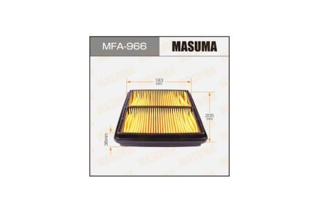 Фильтр воздушный KIA SPORTAGE (MFA-966) MASUMA MFA966
