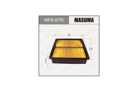Фільтр повітряний (MFA-975) MASUMA MFA975