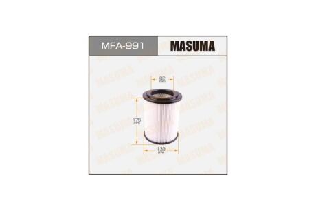 Фильтр воздушный HONDA CIVIC VIII, TOYOTA AVENSIS (05-08) (MFA-991) MASUMA MFA991