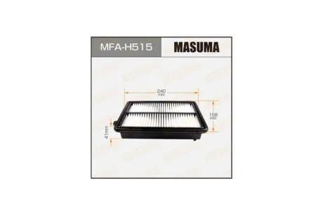 Фильтр воздушный (MFA-H515) MASUMA MFAH515