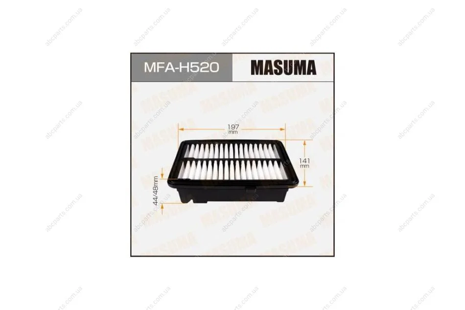 Фильтр воздушный Honda Fit, HR-V, Jaz (15-) USA (MFA-H520) MASUMA MFAH520 (фото 1)
