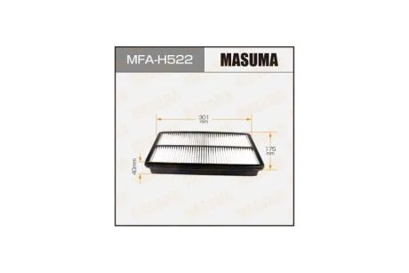 Фильтр воздушный A8520 HONDA/ PILOT 2009- (MFA-H522) MASUMA MFAH522