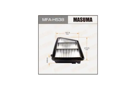 Фильтр воздушный Honda CR-V 2.4 (17-) (MFA-H538) MASUMA MFAH538