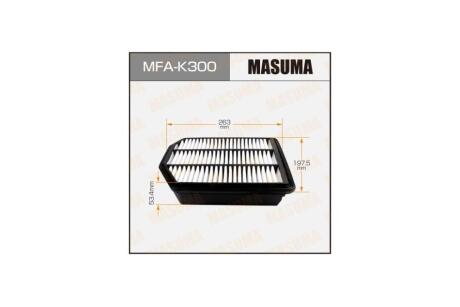 Фильтр воздушный HYUNDAI/ ELANTRA/ V1600, V2000 06- (MFA-K300) MASUMA MFAK300