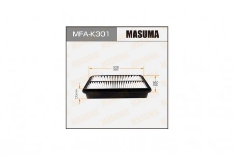 Фильтр воздушный HYUNDAI/TERRACAN/V2500,V2900,V3500 01- MASUMA MFAK301