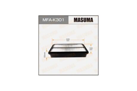 Фильтр воздушный HYUNDAI/TERRACAN/V2500,V2900,V3500 01- (MFA-K301) MASUMA MFAK301