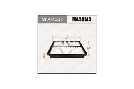 Фильтр воздушный A9422 KIA/ SORENTO/ V2400 09- (MFA-K307) MASUMA MFAK307