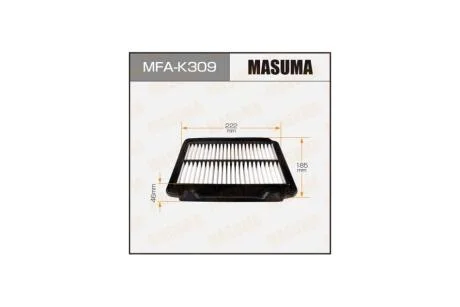 Фильтр воздушный CHEVROLET AVEO (T300) (MFA-K309) MASUMA MFAK309