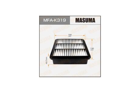 Фильтр воздушный A9320 HYUNDAI/ ELANTRA/ V1600 V2000 06- (MFA-K319) MASUMA MFAK319
