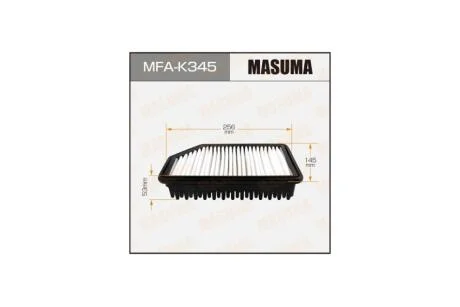 Фільтр повітряний A9614 KIA/SOUL2011- (MFA-K345) MASUMA MFAK345