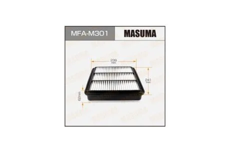 Фильтр воздушный MITSUBISHI /L200/ V2500 05- (MFA-M301) MASUMA MFAM301