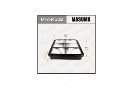 Фильтр воздушный (MFA-M302) MASUMA MFAM302