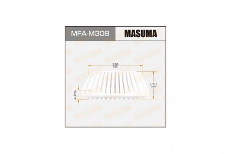 Фільтр повітряний MASUMA MFAM308