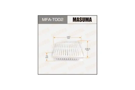 Фильтр воздушный Toyota RAV4 2.0, 2.2D (05-15) (MFA-T002) MASUMA MFAT002