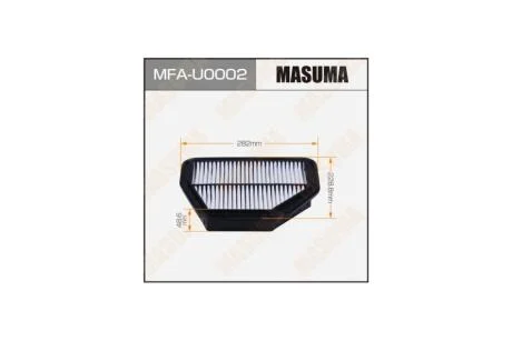 Фильтр воздушный CHEVROLET CAPTIVA 07- (MFA-U0002) MASUMA MFAU0002
