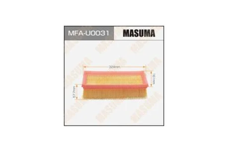 Фільтр повітряний (MFA-U0031) MASUMA MFAU0031