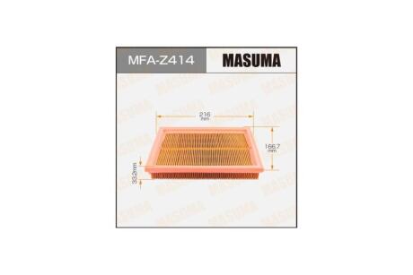 Фильтр воздушный A4501 MAZDA/ MAZDA2 03- (MFA-Z414) MASUMA MFAZ414