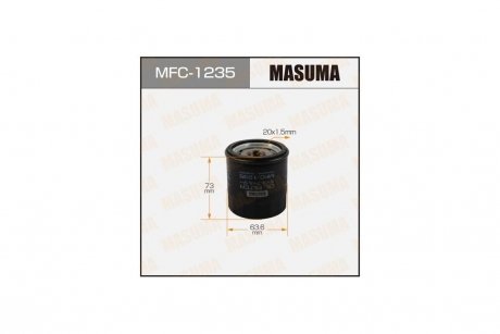 Фильтр масляный Nissan Juke (10-), Murano (04-14), Pathfinder (14-), Qashqai (06-), X-Trail (01-) (MFC-1235) MASUMA MFC1235