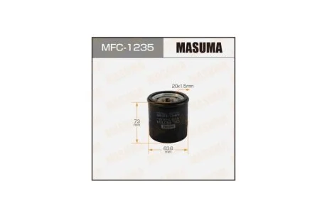 Фильтр масляный Nissan Juke (10-), Murano (04-14), Pathfinder (14-), Qashqai (06-), X-Trail (01-) (MFC-1235) MASUMA MFC1235