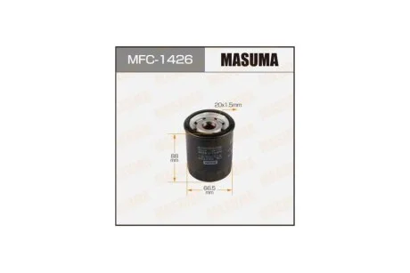 Фільтр масляний Mitsubishi ASX (10-), Colt (02-12), Grandis (03-10), Lancer (00-07), Outlander (05-) (MFC-1426) MASUMA MFC1426