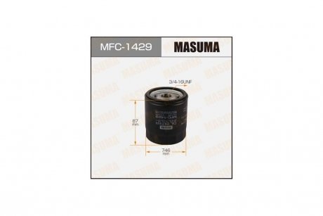 Фильтр масляный Ford Fiesta (02-), Focus (05-), Mondeo (07-)/ Mazda CX-7 (09-12), 3 (08-), 6 (03-12) (MFC-1429) MASUMA MFC1429